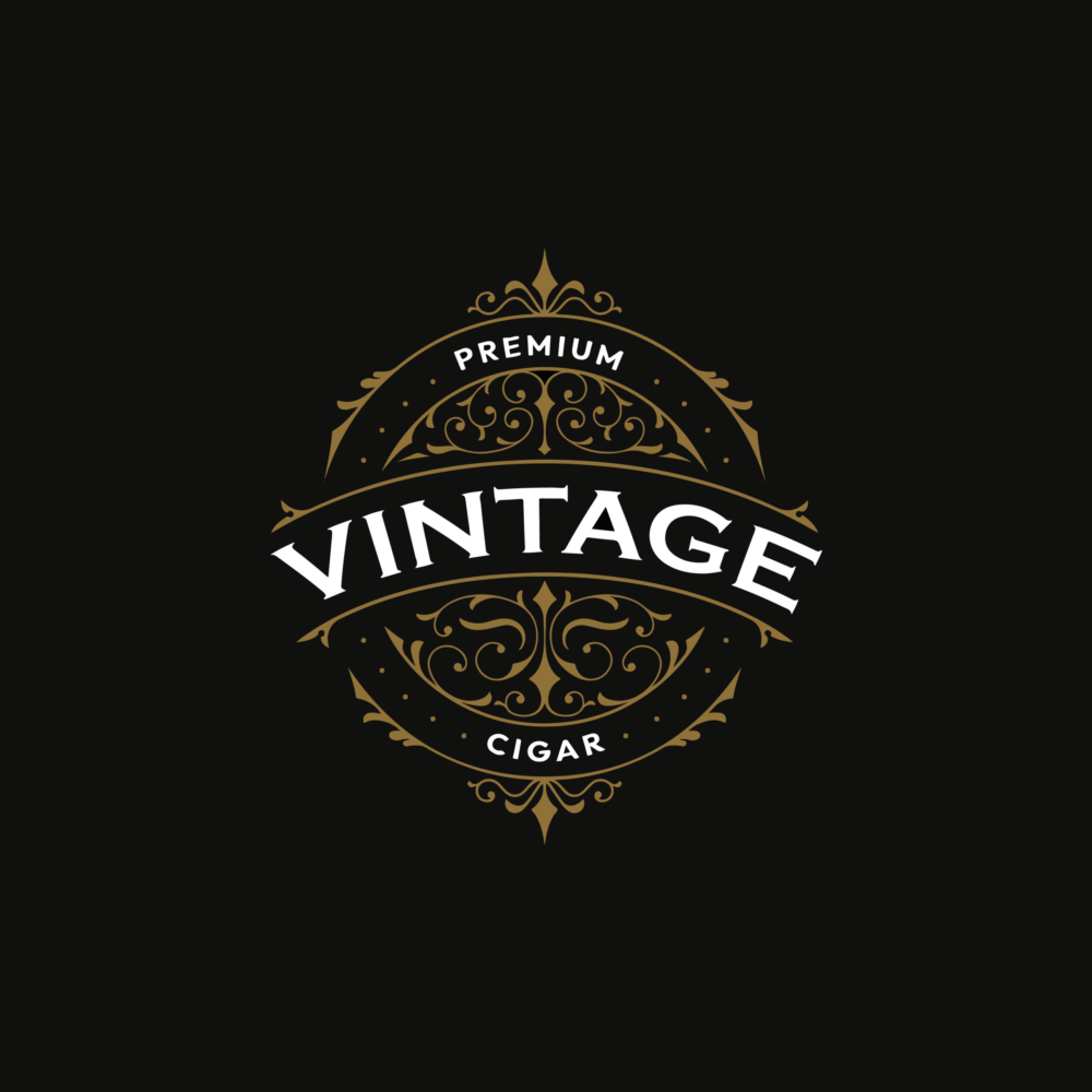 VINTAGE CIGAR LOUNGE LOGO